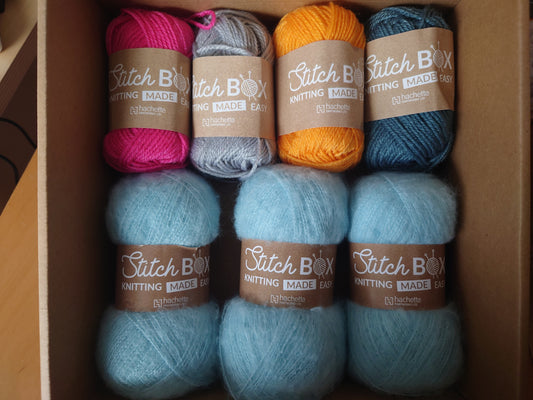 Stitch box, yarn only, box 1