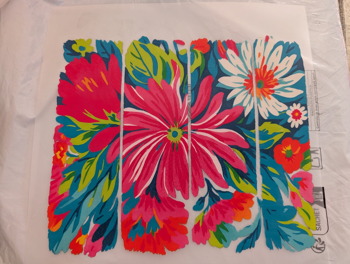 Iron on transfer - floral