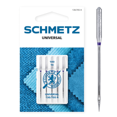 Universal Needle size 100/16, 5 needles per card
