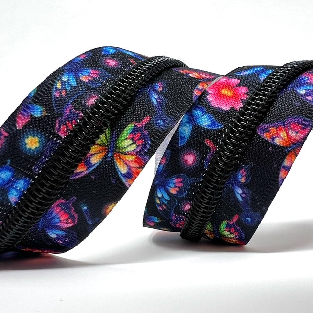 Butterfly #5 zip tape