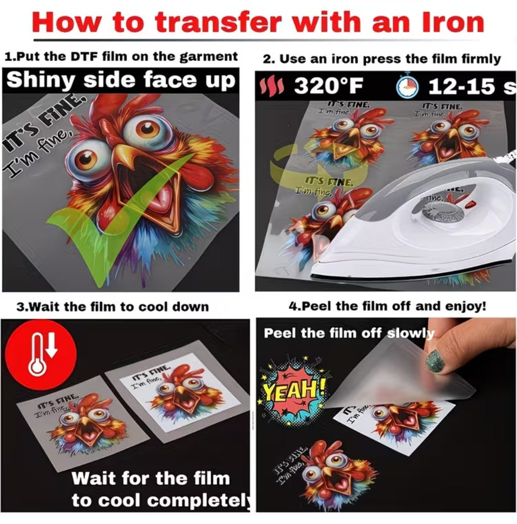 Iron on transfer - just a girl who loves dogs
