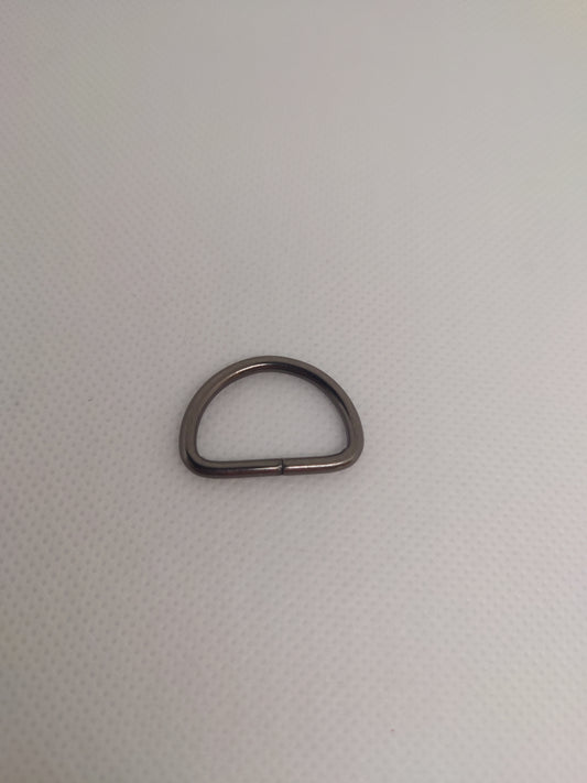 25mm black D Ring