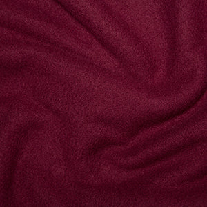 Wine Antipil Polar Fleece