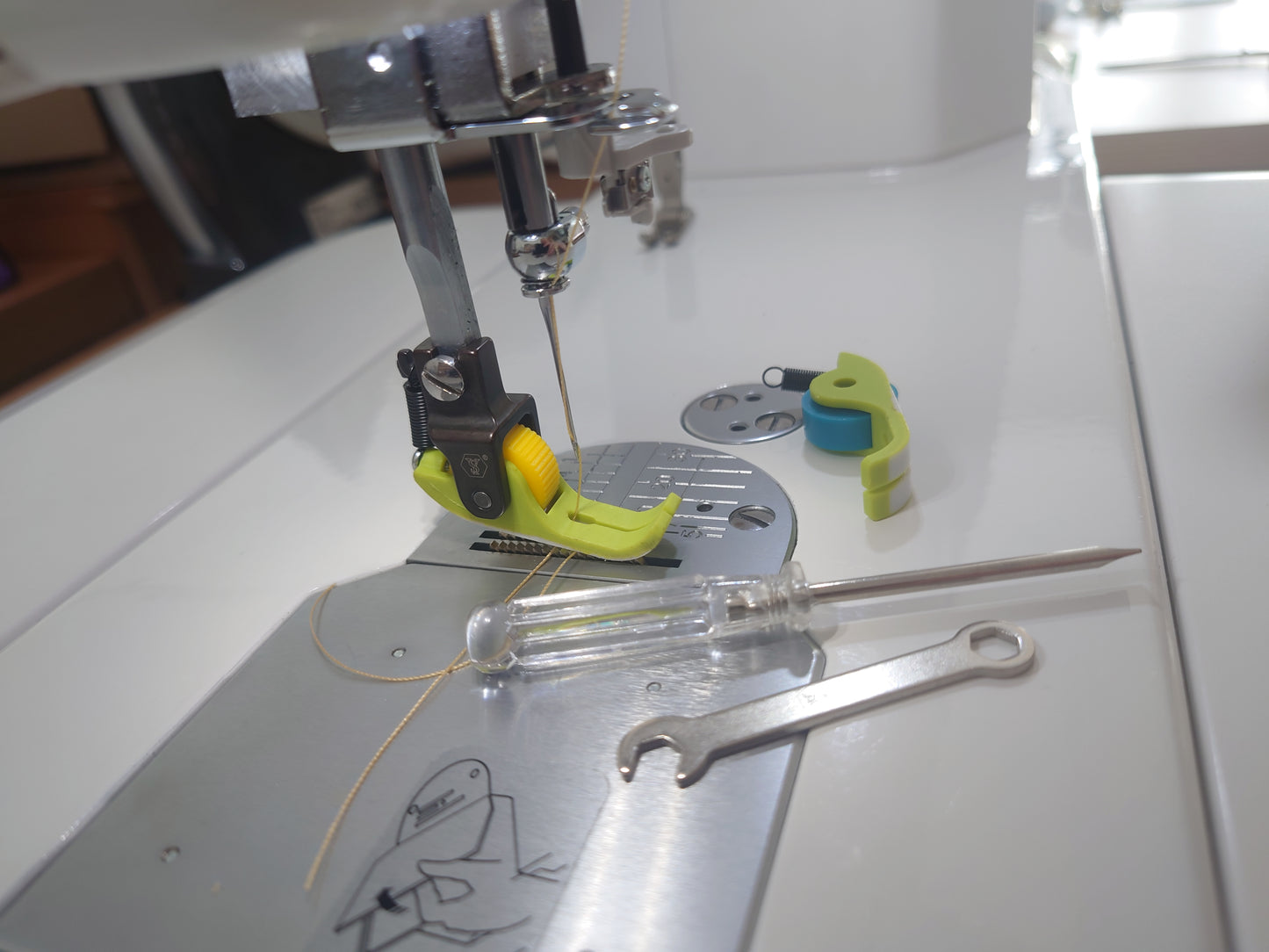 Teflon Roller Foot Kit HD9/Industrial