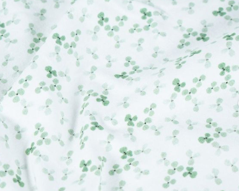 Clovers Cotton Jersey by Blooming Fabrics