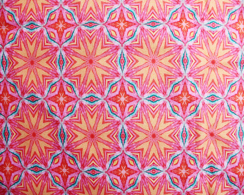 Hexagonal Batik Digital Cotton