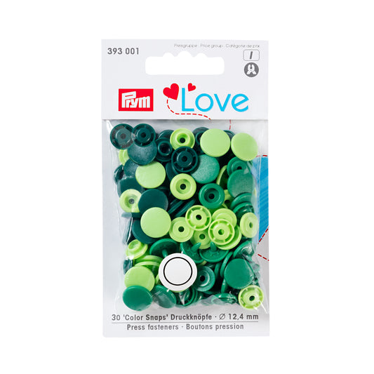 Prym Love Snaps Green