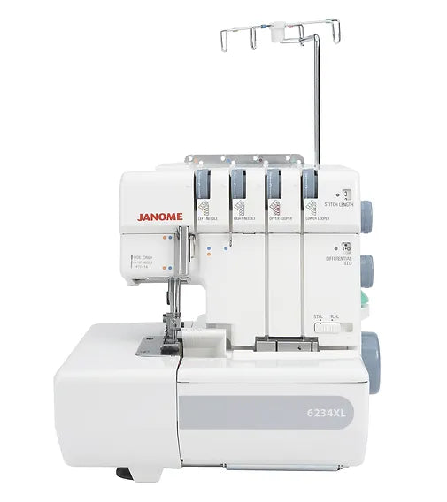 Janome 6234XL Overlocker - Easy Threading