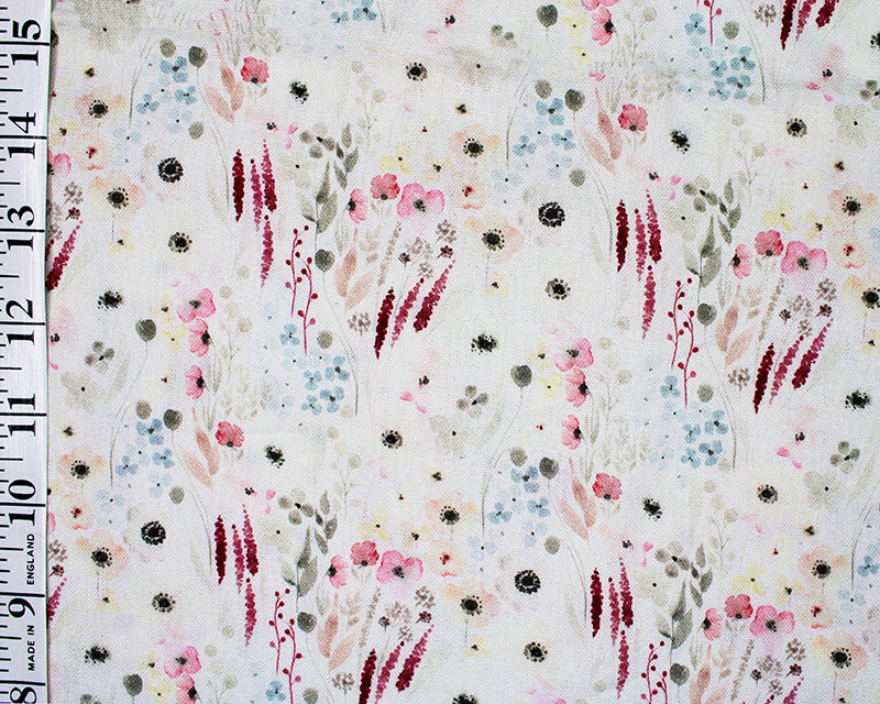 Little Johnny Pastel Floral Linen Mix