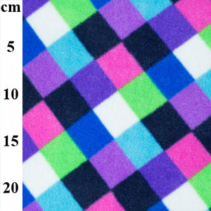 Polar fleece squares/diamonds