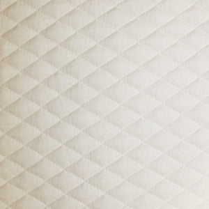 White Stretch Quilting