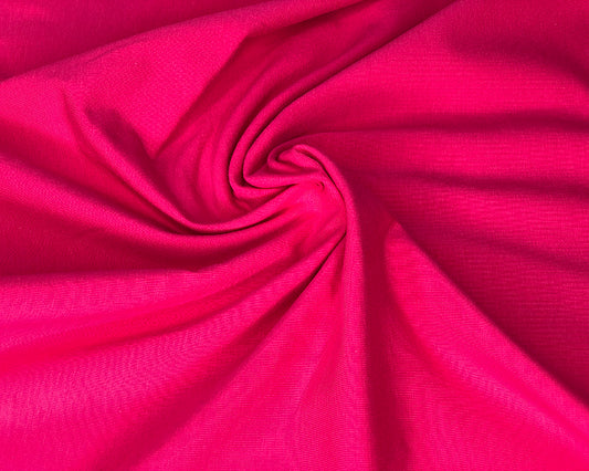 Cerise Cotton Jersey