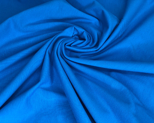 Turquoise Cotton Jersey