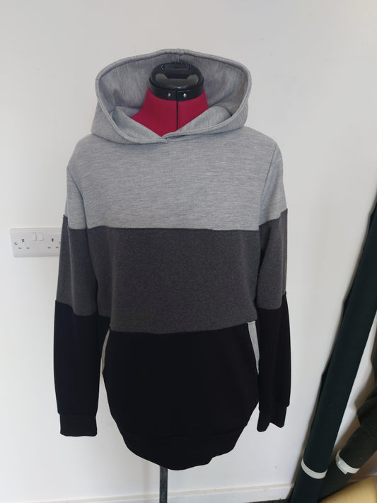 Colour Block Hoodie (straight)