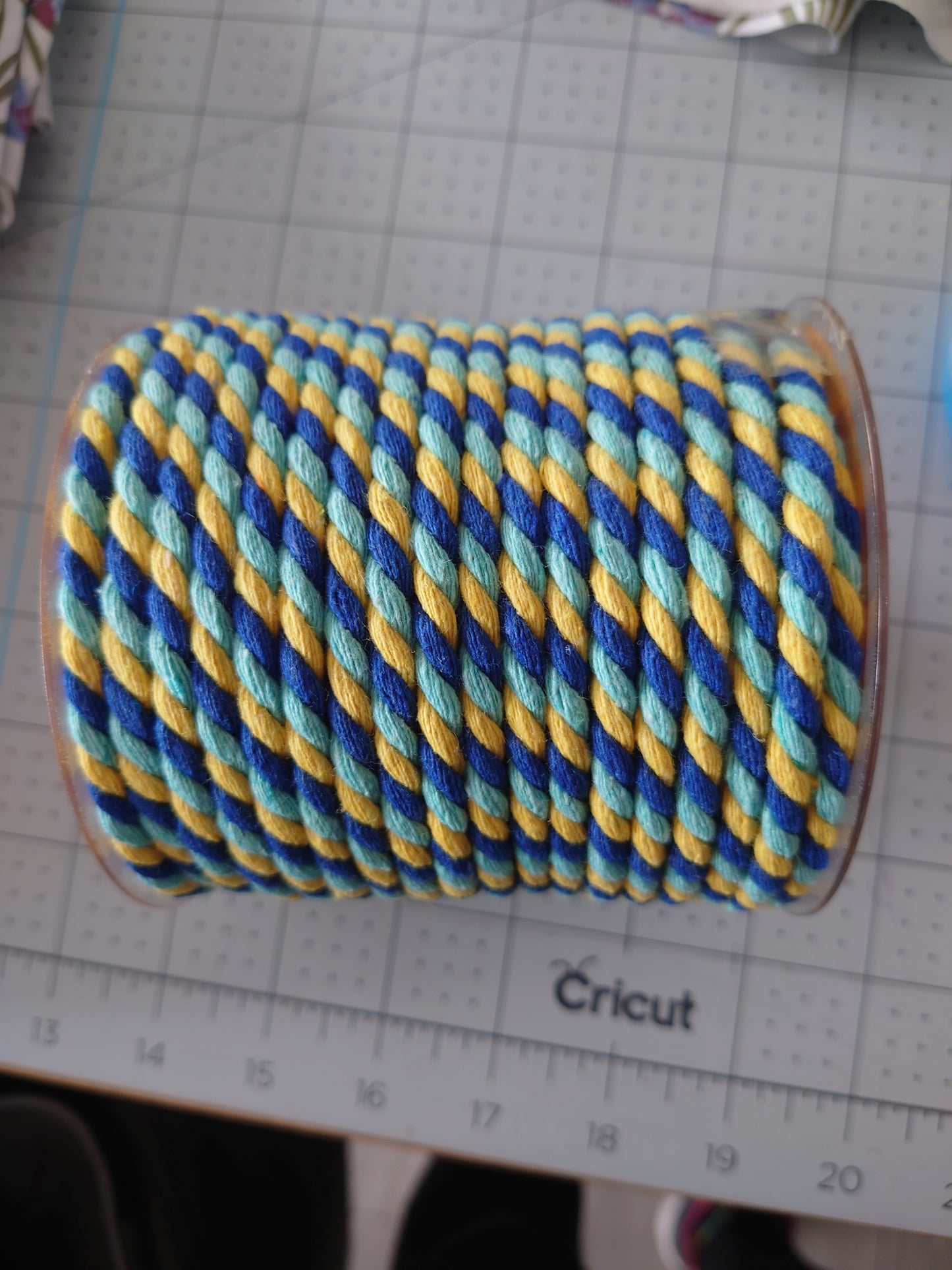 Cord Multi Colour navy/blue/yellow