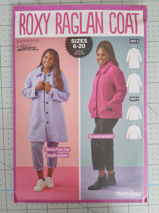 Roxy Raglan Coat