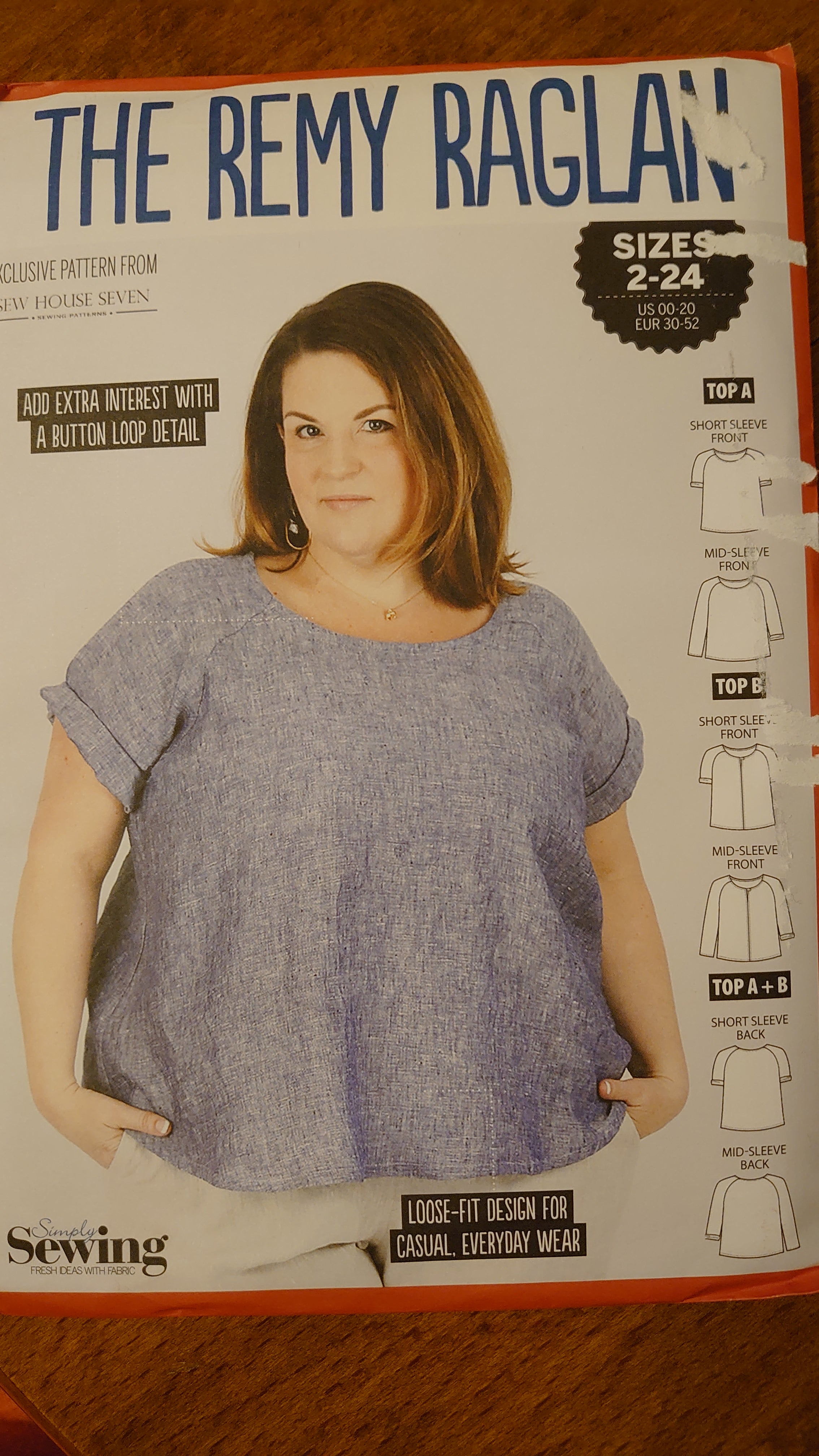 The Remy Raglan Sewing Pattern – Oh Sew Good Fabrics