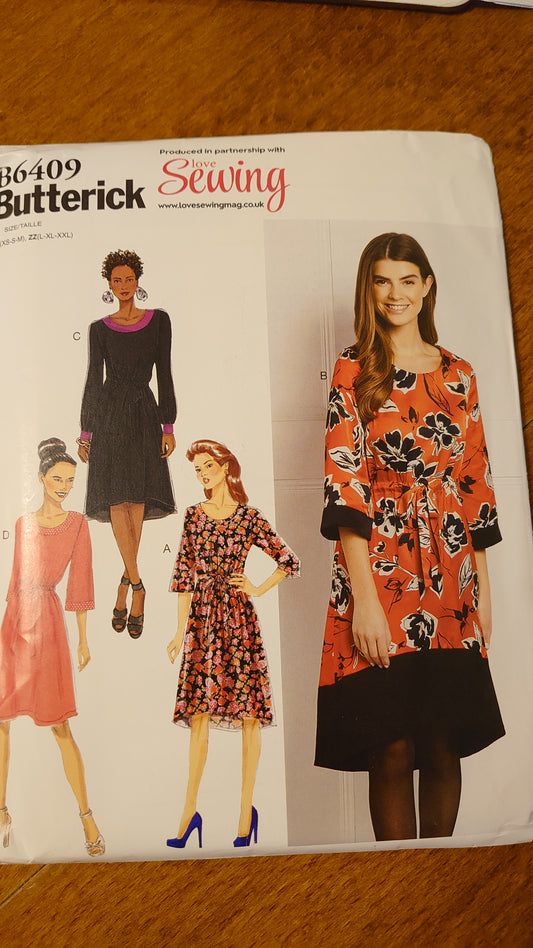 Butterick B6409 Sewing Pattern