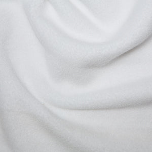 White polar fleece