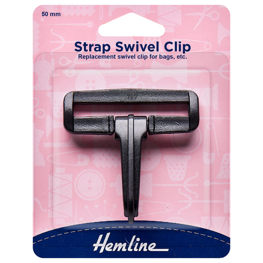 Swivel Clip 50mm Black