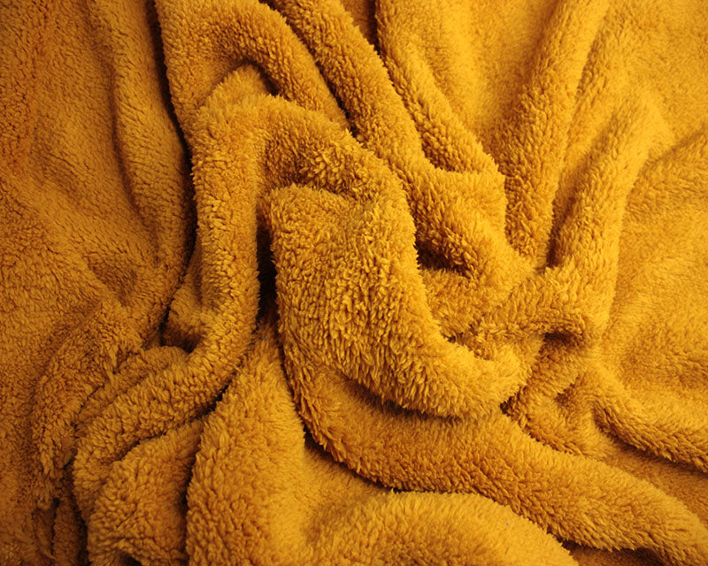 Mustard Super Soft Cuddle Fleece
