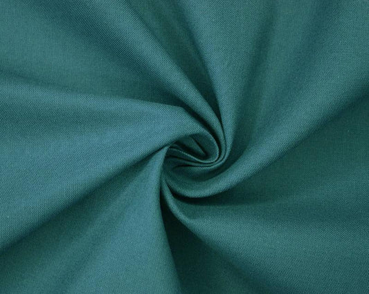 Teal Plain 100% Cotton
