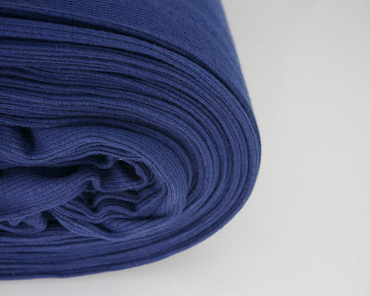 Navy Ribbing - half meter